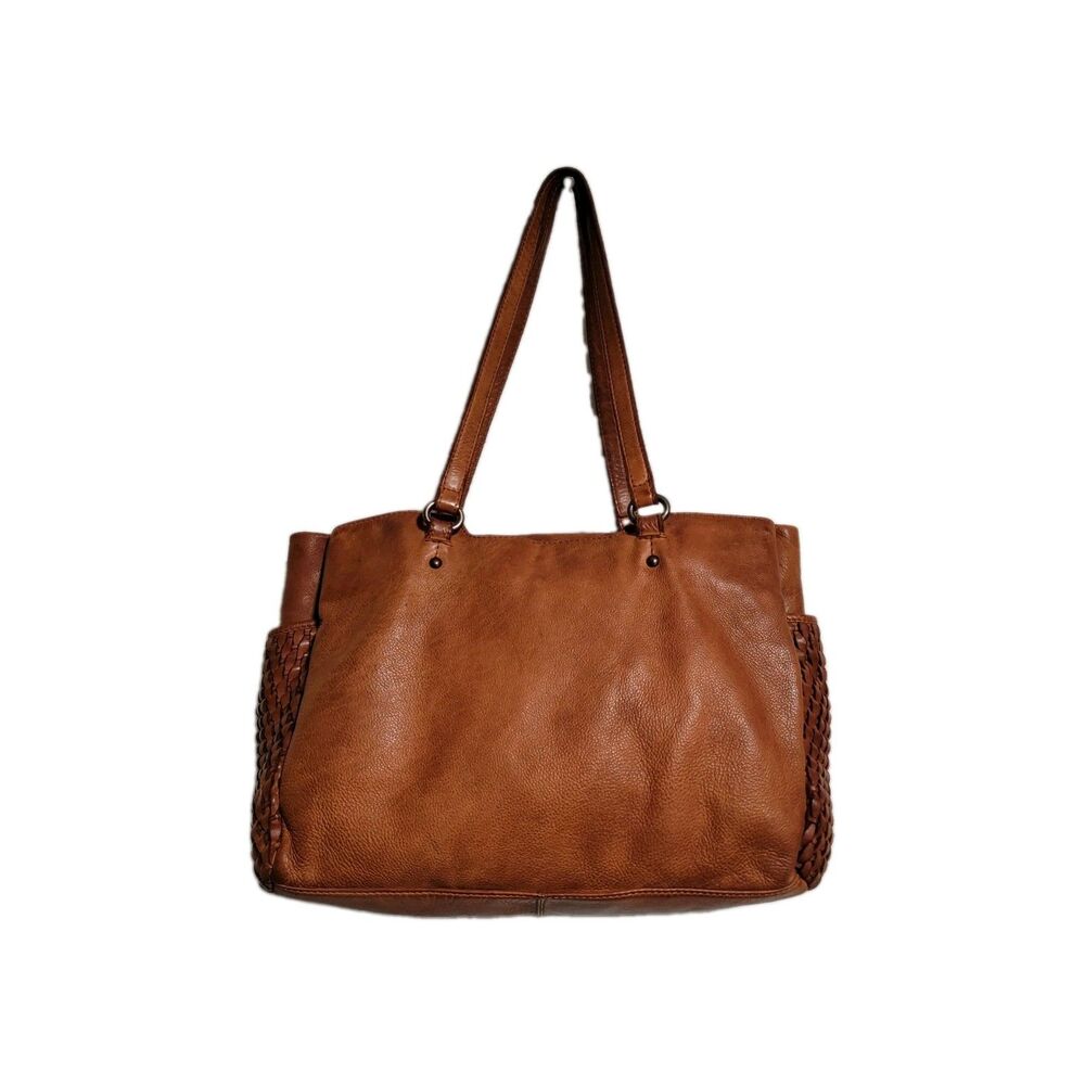 Marta Ponti Portugal Woven Leather Shoulder Bag Purse